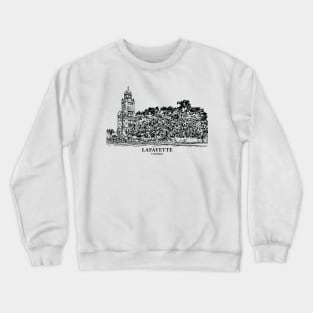 Lafayette - Louisiana Crewneck Sweatshirt